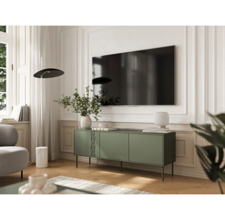Tv komód TRESSE 150, zöld