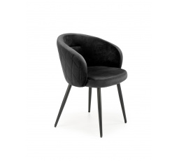 K430 étkezőszék, Fekete/Fekete