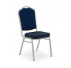 Étkezőszék K66S, kék/ezüst