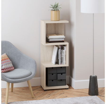 MORI polc Sonoma+Sonoma