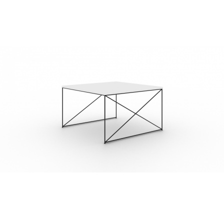 Nelia kávézóasztal Fekete+Fehér