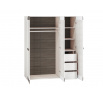 BLANCO 27 sosna śnieżna/MDF new grey - szafa