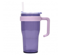 Mini Miami átlátszó lila termoszbögre