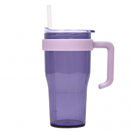 Mini Miami átlátszó lila termoszbögre