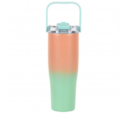 New York termoszbögre 900ml narancs-zöld