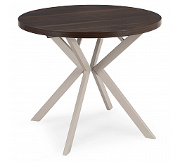 Stół LUGO Rozkładany 90-190 cm Orzech/Kaszmir