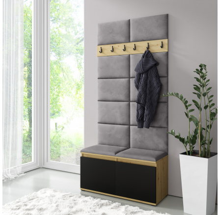 EMI 1 előszobafal, Trinity 33/Artisan + fekete