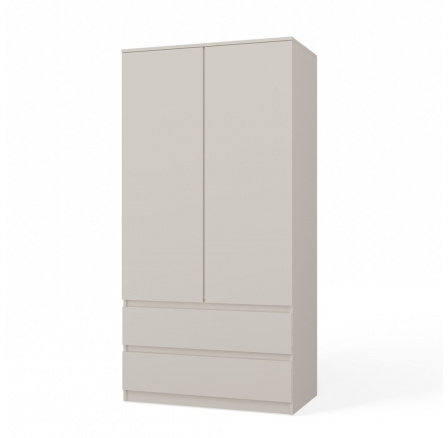 Šatní skříň Malvína 2S-90, kašmír