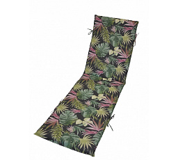 UNI napozóágy párna, 55 cm széles, monstera szín