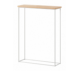 Sili Konzol Fehér+Lancelot Tölgy