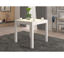 OLAF 1 dohányzóasztal 80x80 Fehér