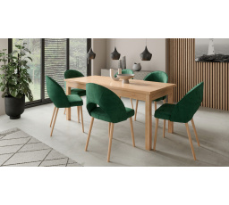 RODOS 82 Craft Gold asztal és szék készlet