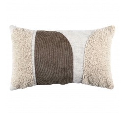 Párna 30x50 cm kordbársony, boucle bézs