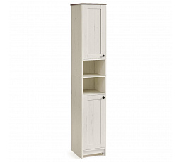 Fürdőszobai szekrény 30x30x170cm, mdf, fehér, AUK-E1166 WT