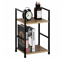 Regál, mdf, hnědá, GD-212 OAK