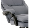 Kancelářské křeslo, výškově nastavitelná, šedá látka, KA-Y350 GREY
