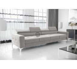 SOFA CZTEROOSOBOWA TOSCANIA IV 315 CM - Odcienie szarości