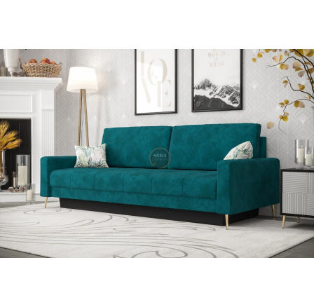 SOFA PIANO DL 225 CM - Odcienie turkusu