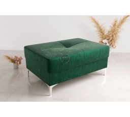 PUFA Z POJEMNIKIEM 100x55 CM - Odcienie zieleni