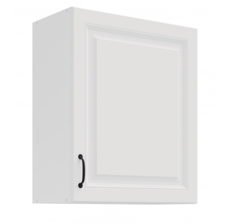 Horní skřínka STELLO - 60 G-72 1F, Bílá/Bílá