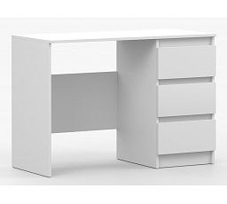 Íróasztal SOLO, Fehér Matt