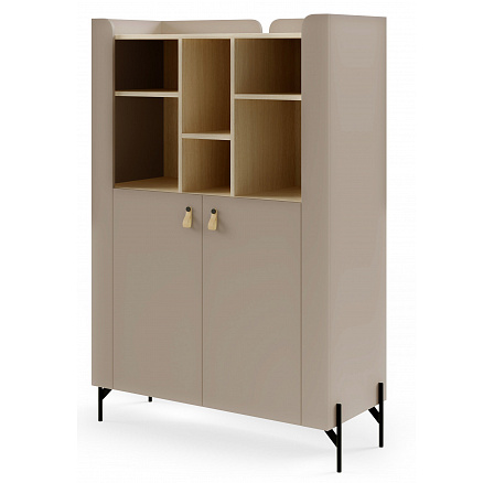 SALERNO SA-4 polc, Porcini/Mavelie Tölgy