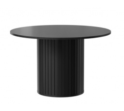 Étkezőasztal ZANTE - ZA8, Matt fekete