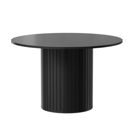 Étkezőasztal ZANTE - ZA8, Matt fekete