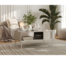 Konferenční asztal TRESSE, bézs