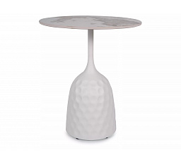 Konferencia asztal SALO A, Márvány hatás/Fehér