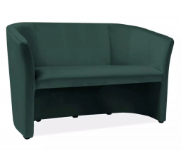 TM-2 kanapé, bársony zöld bluvel 78 / wenge