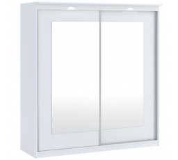 MORTY 2D2L 180 Gardróbszekrény, Fehér