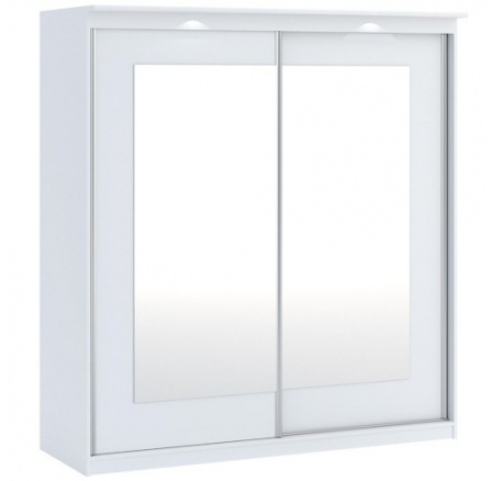 MORTY 2D2L 180 Gardróbszekrény, Fehér
