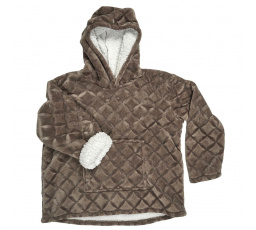 Bélelt kapucnis pulóver/snuddie barna