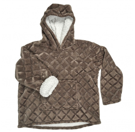 Bélelt kapucnis pulóver/snuddie barna