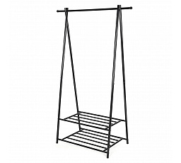 Věšák, kov, černá, AUV-E1105 BK