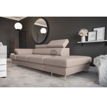 SOFA GALAXY II SZEZLONG 235 CM - Wybierz własny kolor - Zapisz swój wybór - Galeria tkanin poniżej