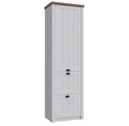 PROVENCE S1D2S szekrény, Andersen fenyő + Lefkas tölgy