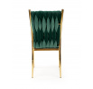 K436 étkezőszék, Zöld/Arany