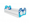 Ágy matraccal és fiókkal BEAR BLUE 160x80 Kék