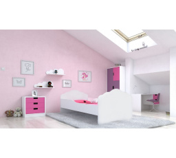 Ágy matraccal CASIMO 160x80 Fehér