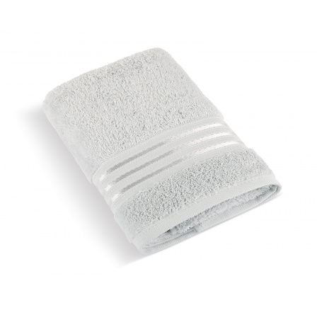 Froté osuška Linie 70x140cm 500g světle šedá