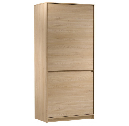 MANAMI S4D ruhásszekrény, Cremona tölgy