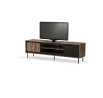 TV komód SWING RTV-1, Dió/Fekete