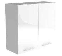 Konyhai felső szekrény VENTO G-80/72, Fehér/Fényes Fehér