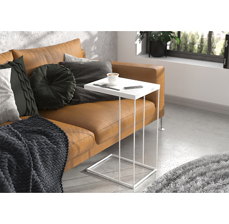 Segédasztal DRU Fehér+Fehér