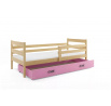 ERYK PARTEROWE RAMA SOSNA SZUFLADA RÓŻOWY 90 X 200 KPL