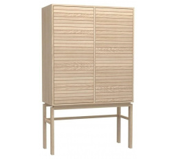 Linley szekrény fehérített tölgyből