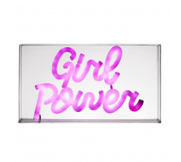 Lámpa Girl Power Neon Led