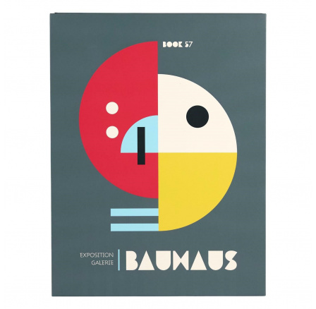 Bauhaus könyvdoboz szürke